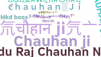 Smeknamn - Chauhanji