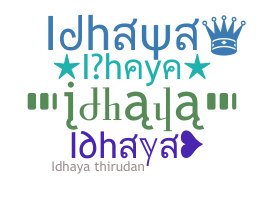 Smeknamn - Idhaya