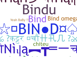 Smeknamn - BinD