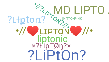 Smeknamn - Lipton