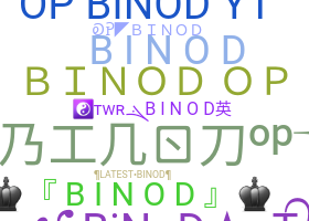 Smeknamn - Binod