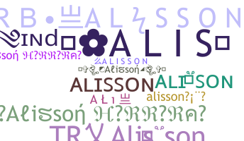 Smeknamn - Alisson