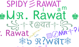 Smeknamn - Rawat