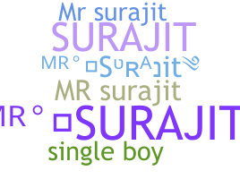 Smeknamn - MRSurajit