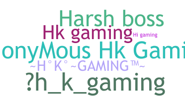 Smeknamn - HKGaming