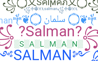 Smeknamn - Salman