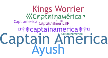 Smeknamn - captainamerica
