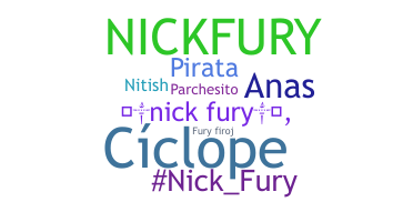 Smeknamn - NickFury