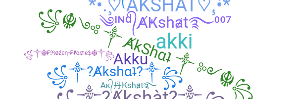 Smeknamn - akshat