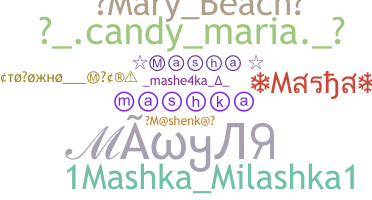 Smeknamn - Masha
