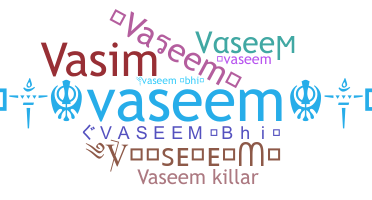 Smeknamn - Vaseem