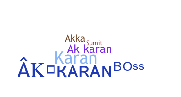 Smeknamn - Akkaran