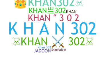 Smeknamn - Khan302