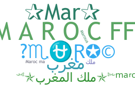 Smeknamn - Maroc
