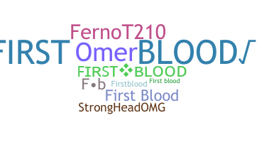 Smeknamn - firstblood