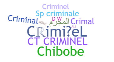 Smeknamn - CrimineL