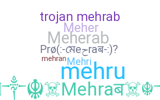 Smeknamn - Mehrab