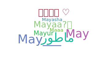 Smeknamn - Mayaa
