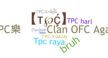 Smeknamn - TPC