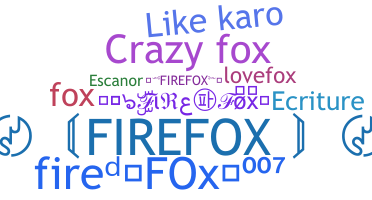 Smeknamn - Firefox