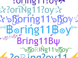Smeknamn - Boring11Boy