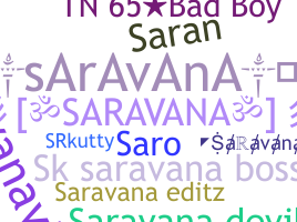 Smeknamn - Saravana
