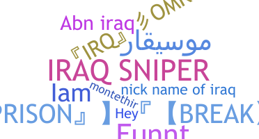 Smeknamn - Iraq