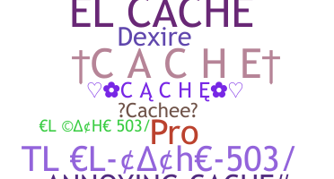Smeknamn - Cache