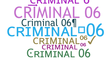 Smeknamn - Criminal06