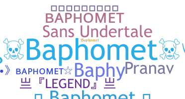Smeknamn - Baphomet