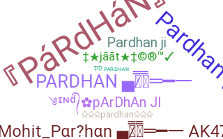 Smeknamn - Pardhan