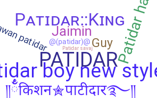 Smeknamn - Patidar