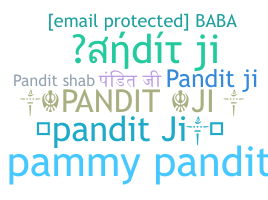 Smeknamn - Panditji