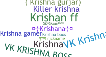 Smeknamn - Krishana