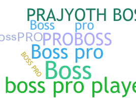 Smeknamn - BossPro