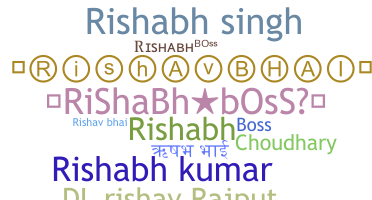 Smeknamn - Rishabhboss