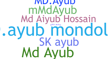 Smeknamn - Mdayub