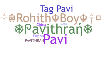 Smeknamn - Pavithran