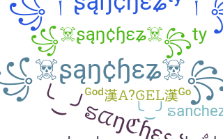 Smeknamn - Sanchez