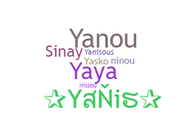 Smeknamn - Yanis