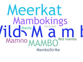 Smeknamn - Mambo