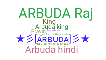 Smeknamn - Arbuda