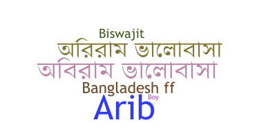 Smeknamn - Banglade