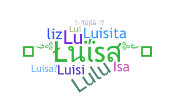 Smeknamn - Luisa