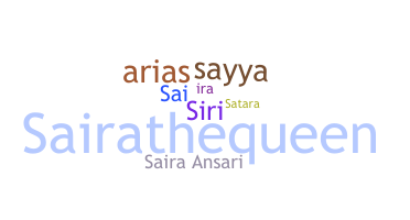 Smeknamn - Saira