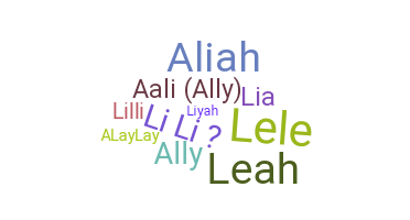Smeknamn - Aaliyah
