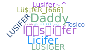 Smeknamn - lusifer