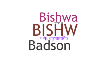 Smeknamn - Bishw