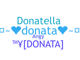 Smeknamn - Donata