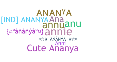 Smeknamn - Ananya